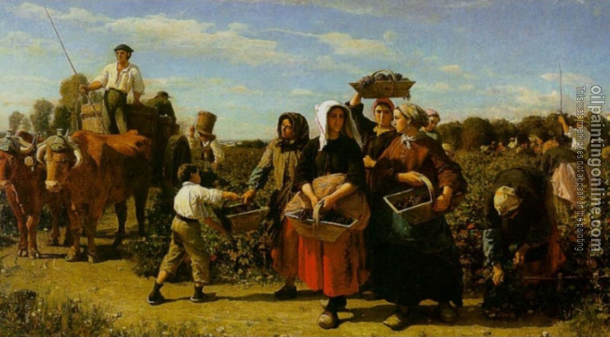 Jules Breton - The Vintage at Chateau Lagrange